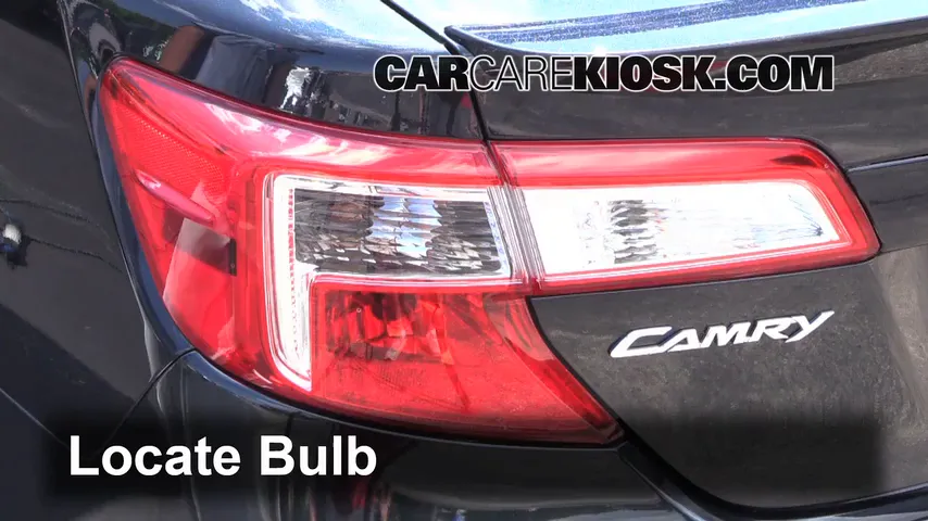 2012 Toyota Camry LE 2.5L 4 Cyl. Lights Reverse Light (replace bulb)